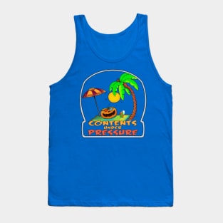 A Contents Under Pressure Summer Tank Top